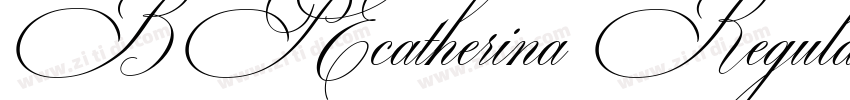 BP Ecatherina Regula字体转换 BP Ecatherina Regula字体转换
